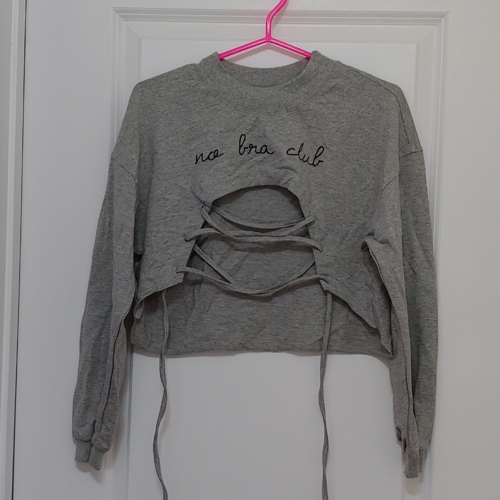 No Bra Club sweatshirt - Picture 2 of 6